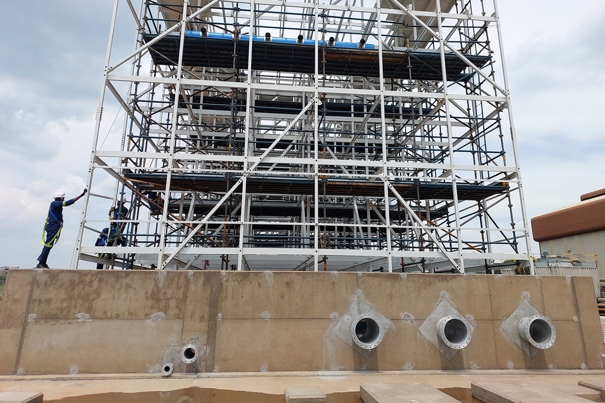 IWC provides cooling towers for gold mine refrigeration plant expansion ...